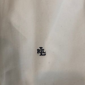 White Ralph Lauren blouse.